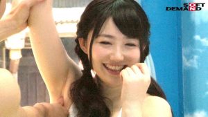 清楚なビキニ娘を海でナンパ！混浴温泉で種付けセックス